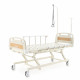 Кровать медицинская механическая для лежачих больных E-31 (ММ-3014Н-00) (3 функции) с ростоматом и полкой